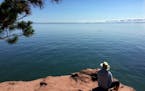 Looking out at Chequamegon Bay on Lake Superior near Bayfield, Wisconsin on August 5, 2015. Opponents of a possible large scale livestock facility in 