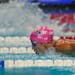 Regan Smith participates in the women's 200 butterfly during wave 2 of the U.S. Olympic Swim Trials on Wednesday