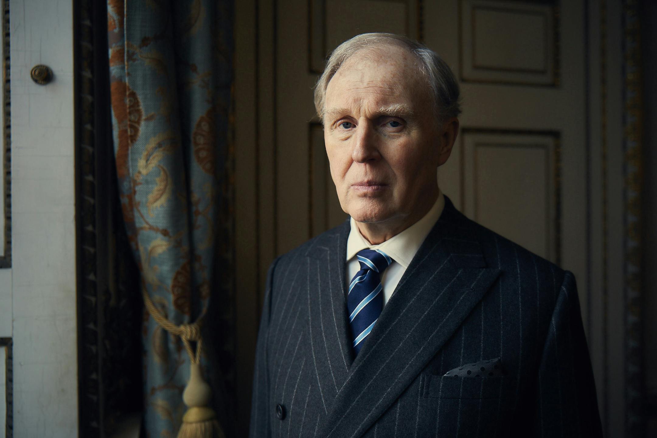 Tim Pigott-Smith as Charles in "King Charles III" on PBS.