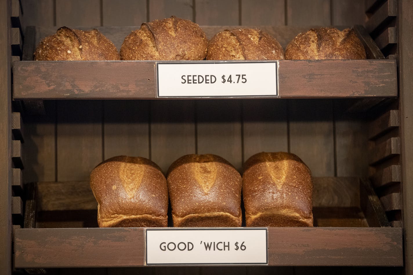 Kieran's Northeast Kitchen's bread selection, photographed, Monday, November 19, 2019 in Minneapolis, MN. ] ELIZABETH FLORES &#x2022; liz.flores@startribune.com