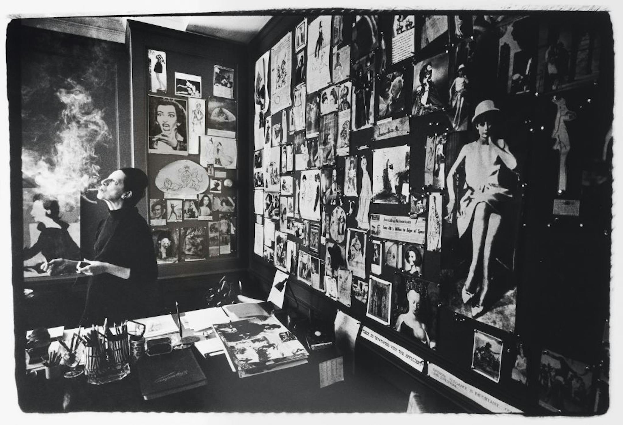 An undated handout photo of a scene from the documentary "Diana Vreeland: The Eye Has to Travel." The film was written and directed by Lisa Immordino Vreeland, the wife of a Vreeland grandson, Alexander. (James P Karales/Samuel Goldwyn Films via The New York Times) -- NO SALES; FOR EDITORIAL USE ONLY WITH STORY SLUGGED VREELAND-FILM-REVIEW. ALL OTHER USE PROHIBITED.