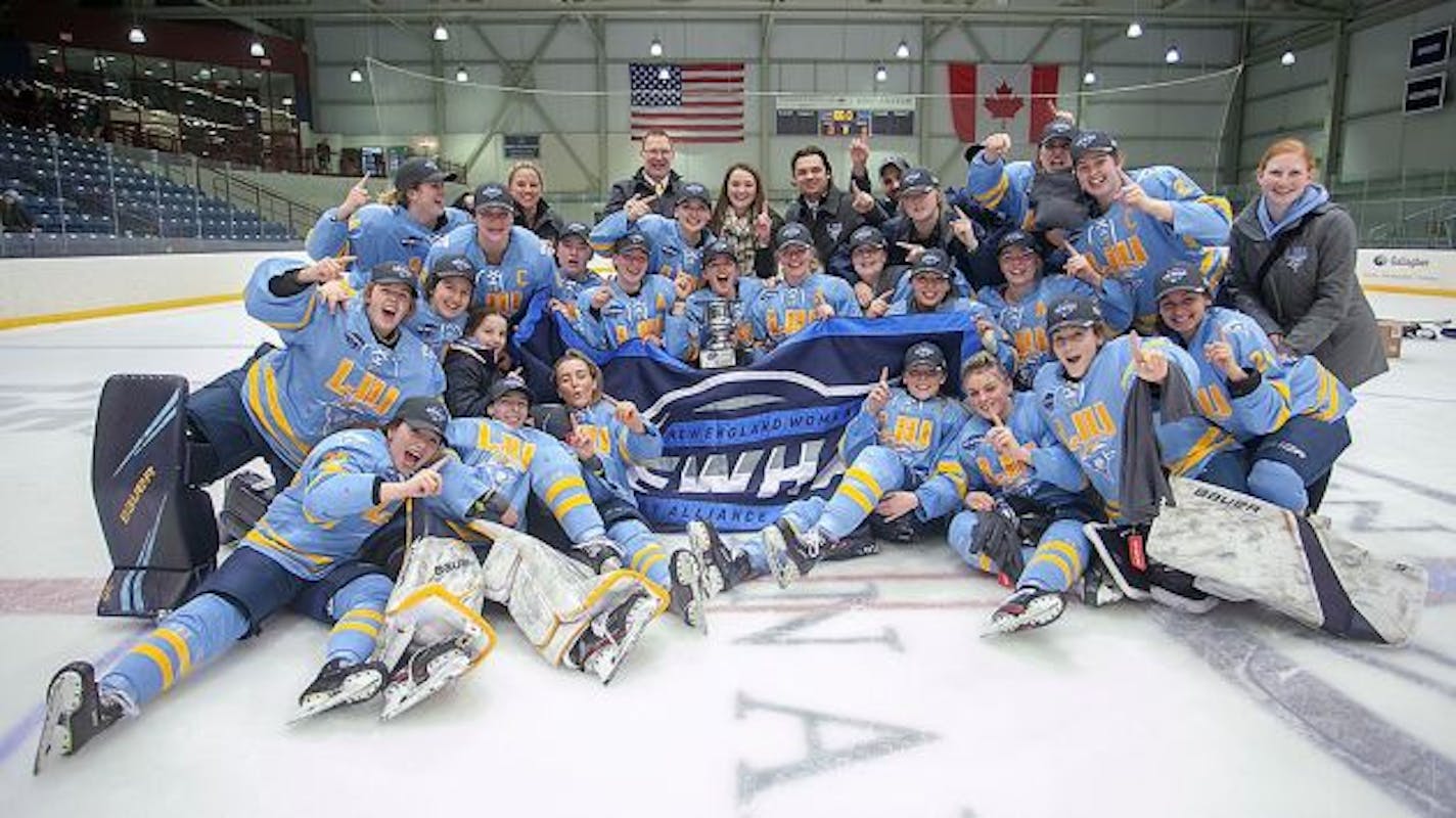 Long Island University's women's hockey team played its inaugural season in 2019-20 and had immediate success, winning its conference tournament. LIU announced Thursday it's adding Division I men's hockey beginning in the 2020-21 season.