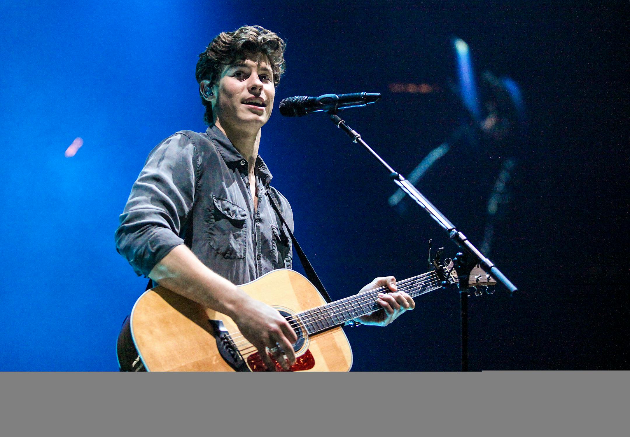 Shawn Mendes played at Xcel Energy Center in St. Paul on Sunday night.