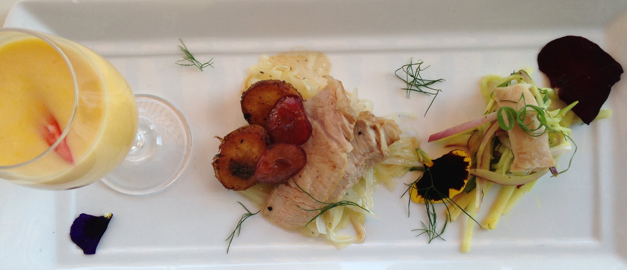 Food by Sarah Martin of Barbette, photo by Lee Dean