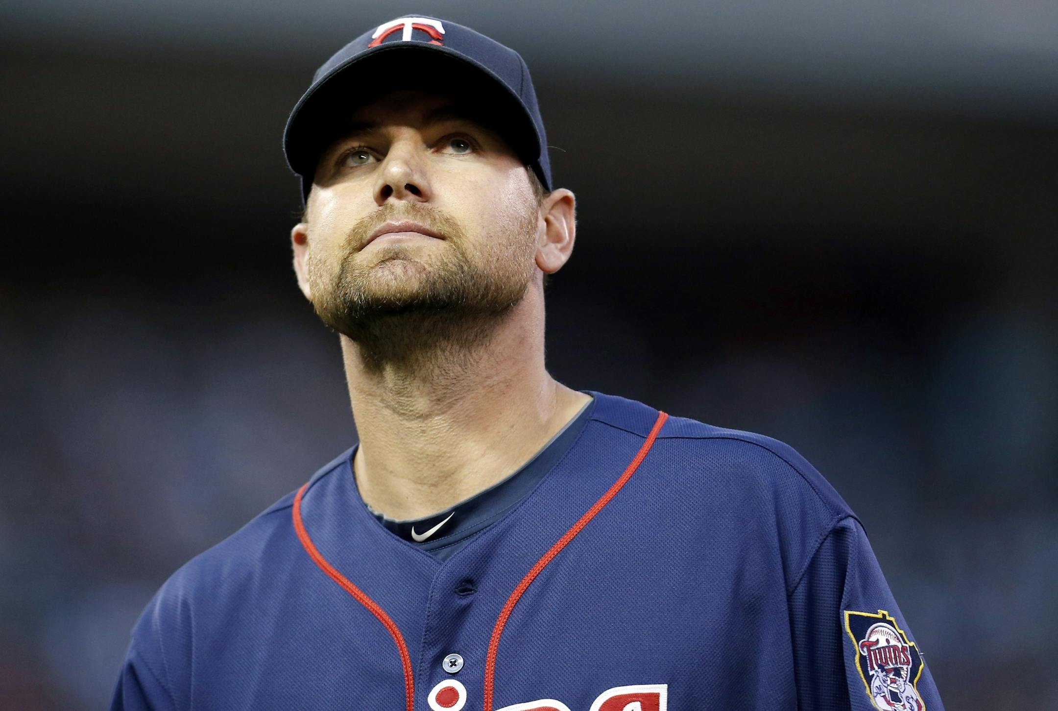 Minnesota Twins starting pitcher Mike Pelfrey
