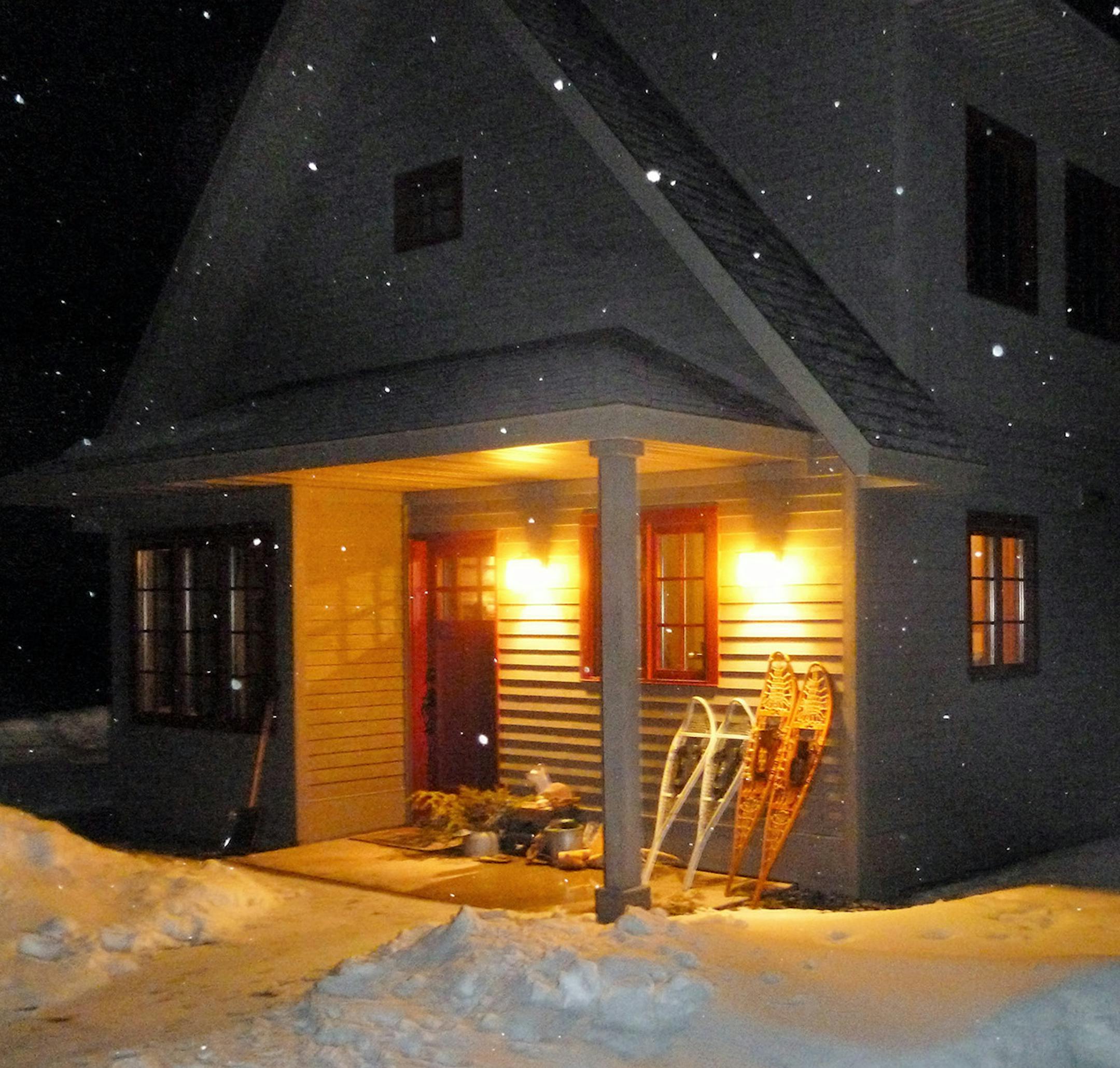 Coleen Johnston cabin on Lake Superior, for Outdoors Weekend.