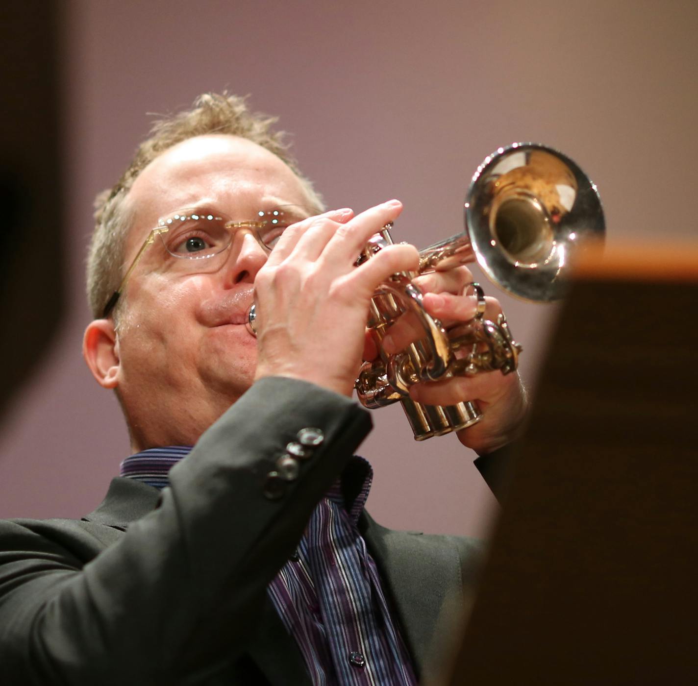 Charles Lazarus played the piccolo trumpet at Detroit Lakes Middle School Thursday September 24, 2015 in Detroit Lakes, MN. ] This is the fifth year the Orchestra has descended upon a Minnesota town with a week of residencies, presentations, workshops and concerts that conclude with a major show Saturday. Common Chords is a way for the orchestra to promote classical music and also to leverage foundation grants toward helping the annual budget. Jerry Holt/ Jerry.Holt@Startribune.com