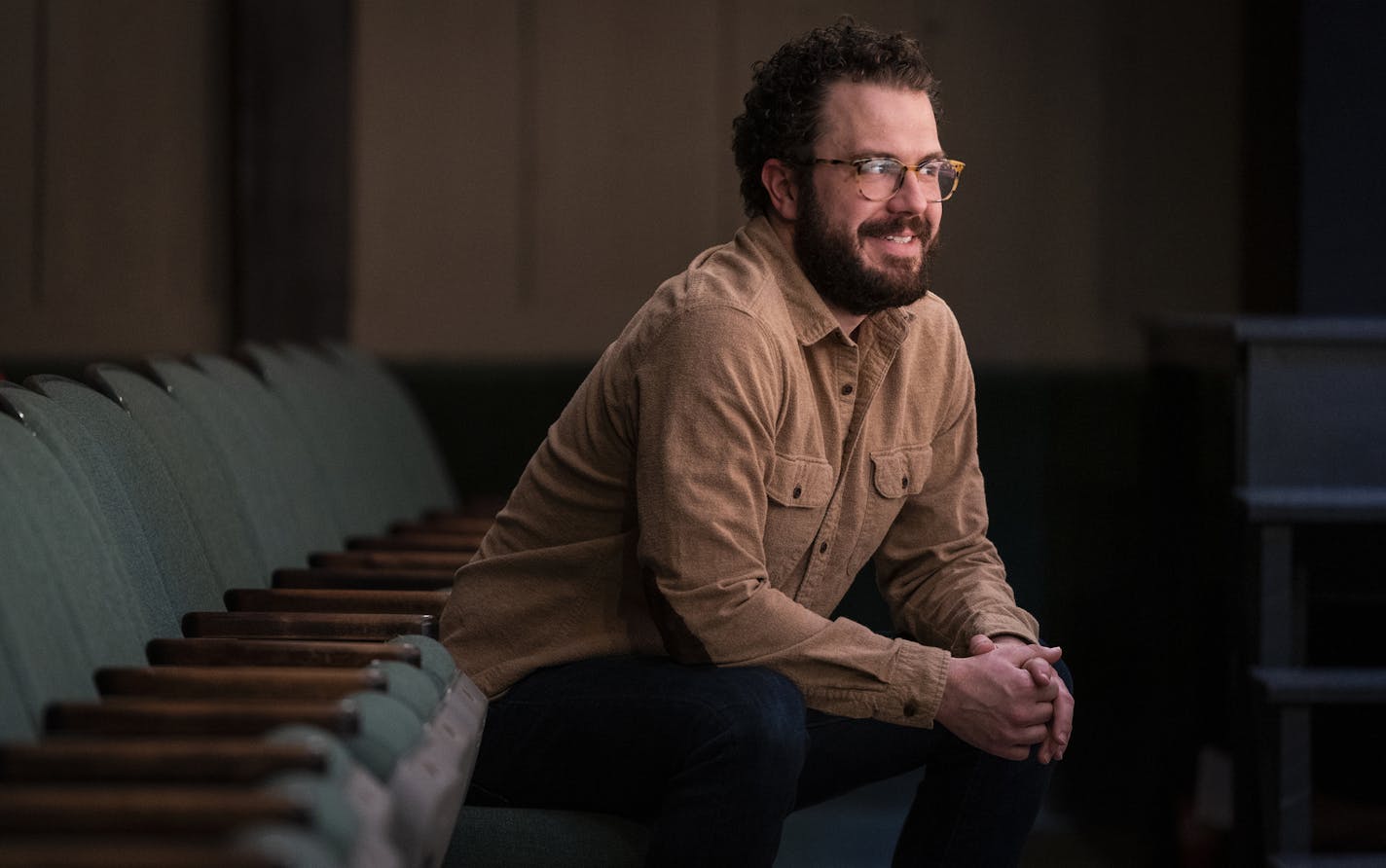 Director Eric Morris observed during the rehearsal. ] LEILA NAVIDI &#x2022; leila.navidi@startribune.com BACKGROUND INFORMATION: Eric Morris directed a rehearsal for "Dixie Swim Club" at the Old Log Theater in Excelsior on Thursday, February 20, 2020.