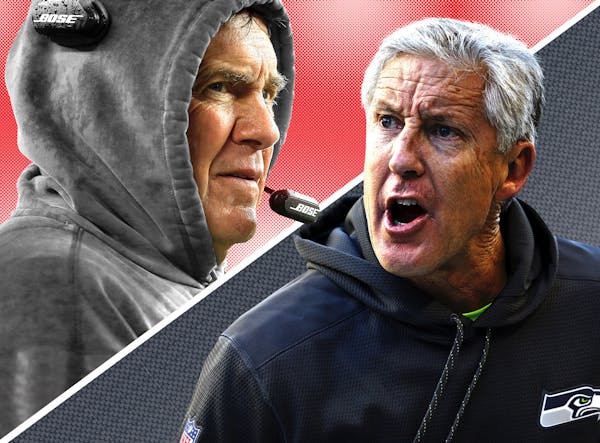 Pete Carroll, Bill Belichick tethered in time