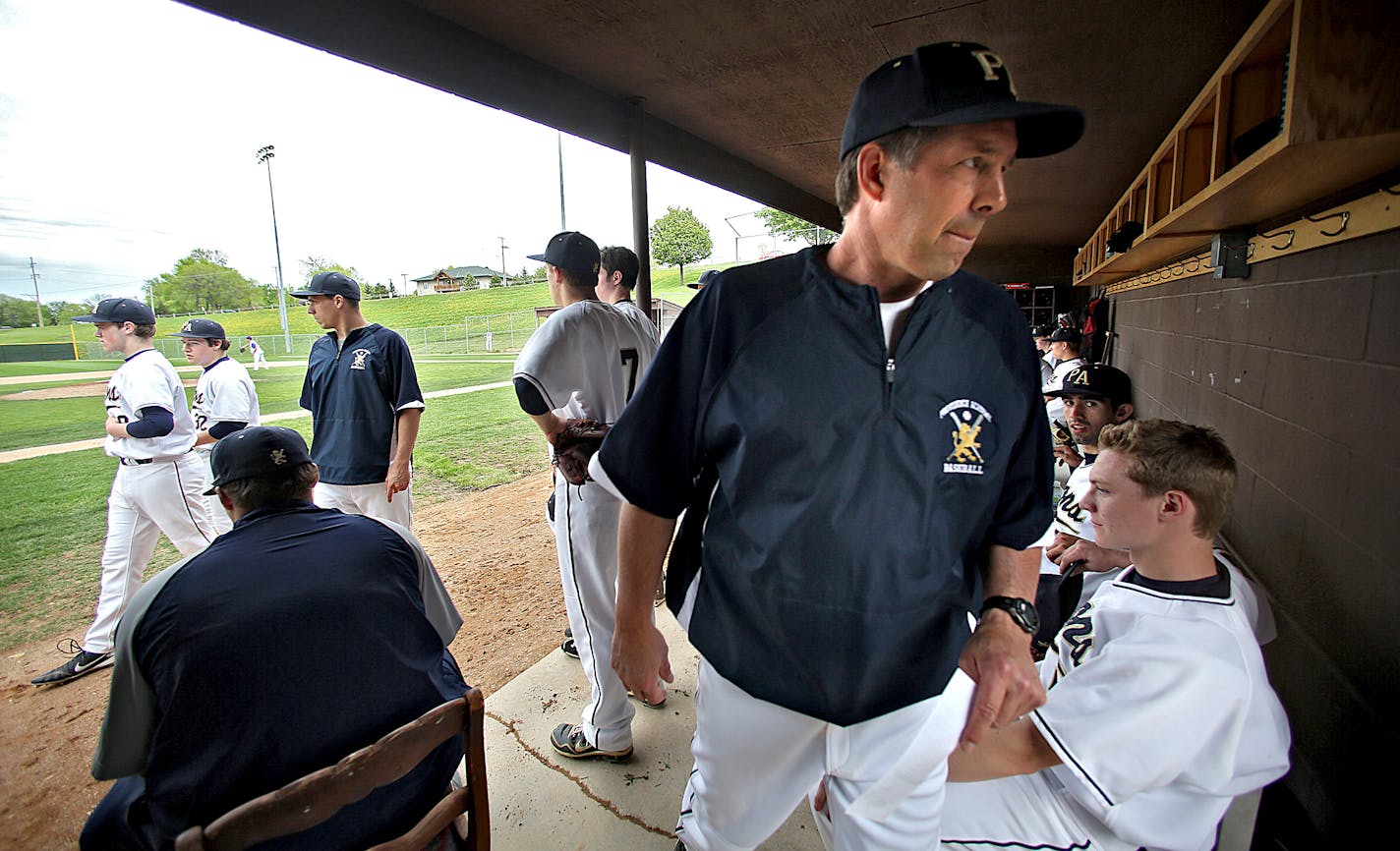 Providence Academy head coach Kevin Tapani.