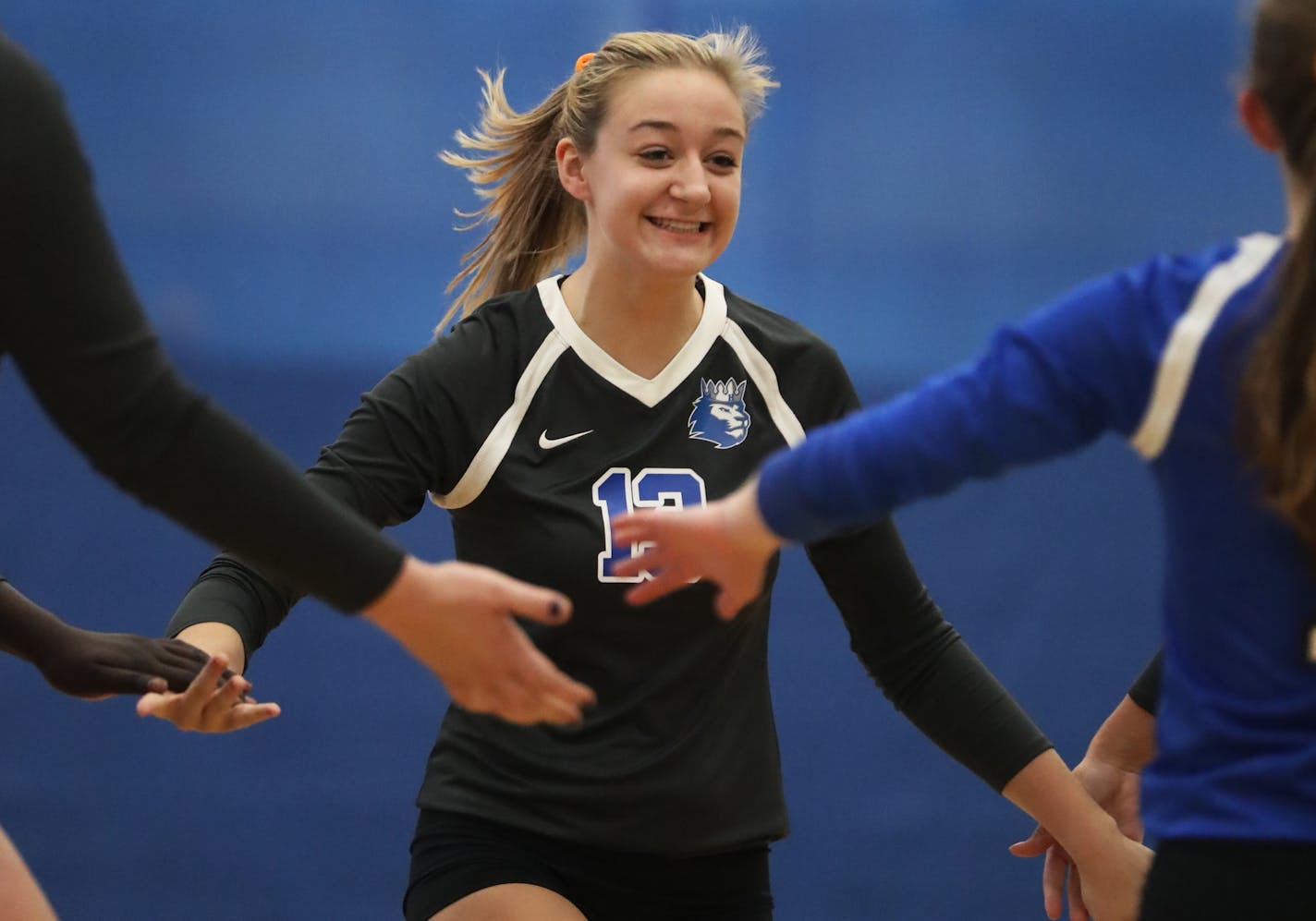 Hopkins junior setter Tara Lee says volleyball has helped her overcome much in her life. "I don't know what I'd do without volleyball," she said.