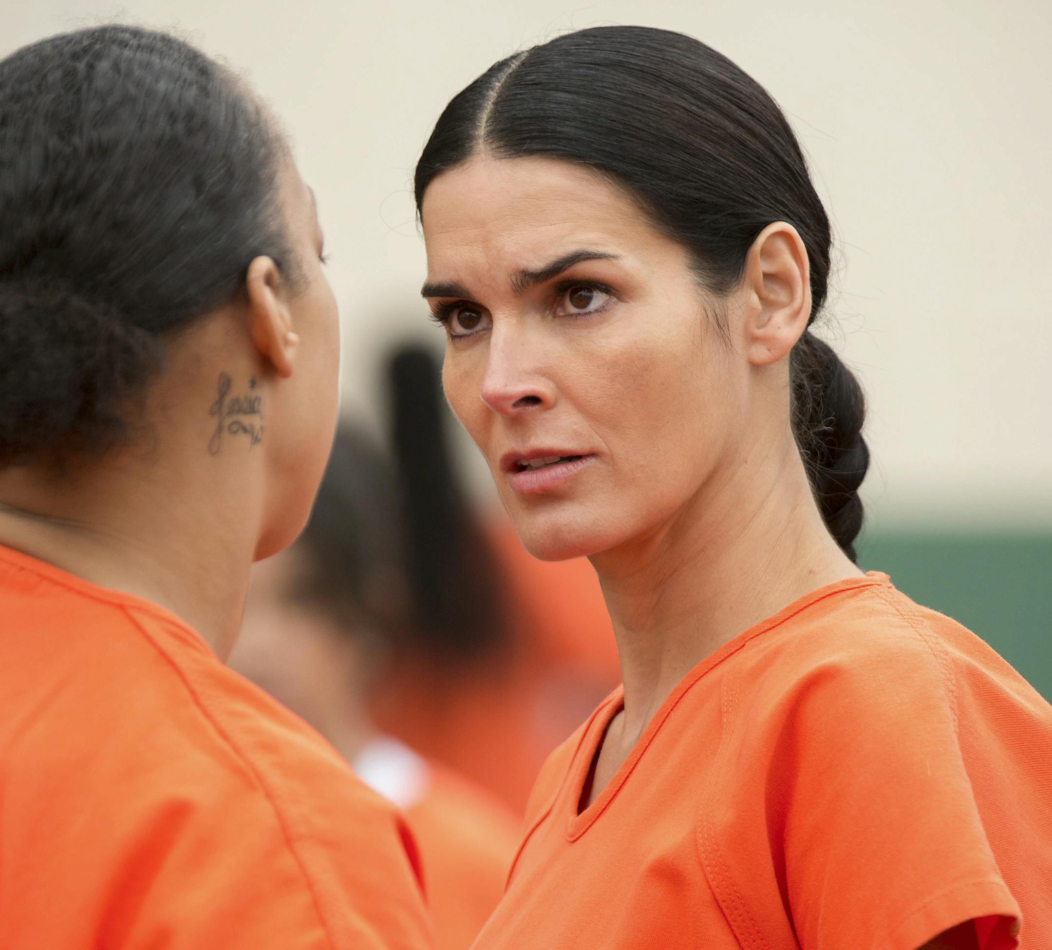 Angie Harmon in "Rizzoli & Isles"