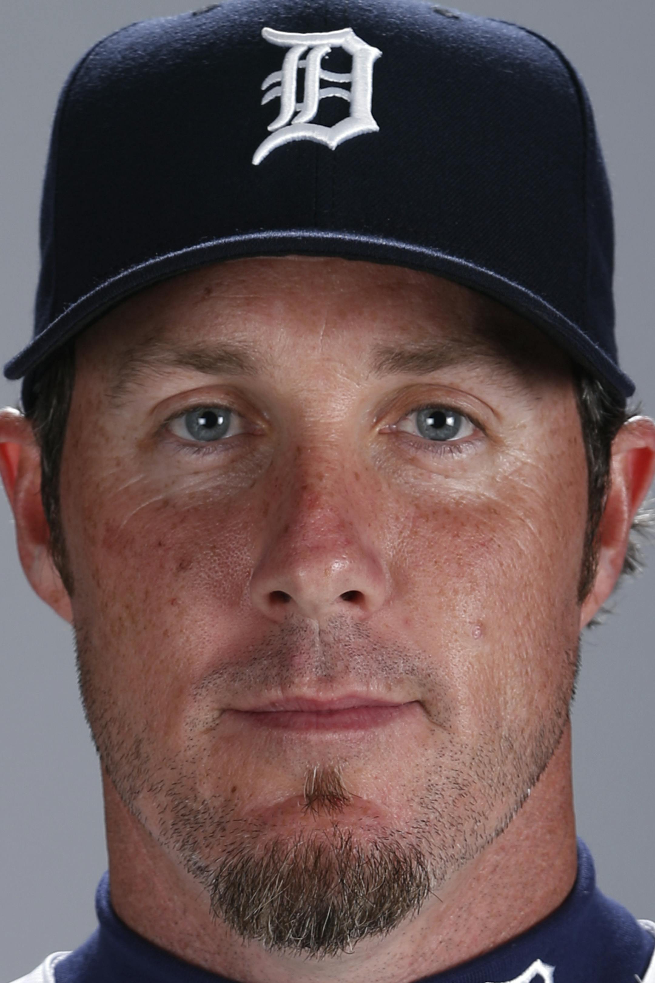 This is a 2014 photo of Joe Nathan of the Detroit Tigers baseball team. This image reflects the Tigers active roster as of Sunday, Feb. 23, 2014 when this image was taken at spring training in Lakeland, Fla. (AP Photo/Gene J. Puskar) ORG XMIT: FLGP
