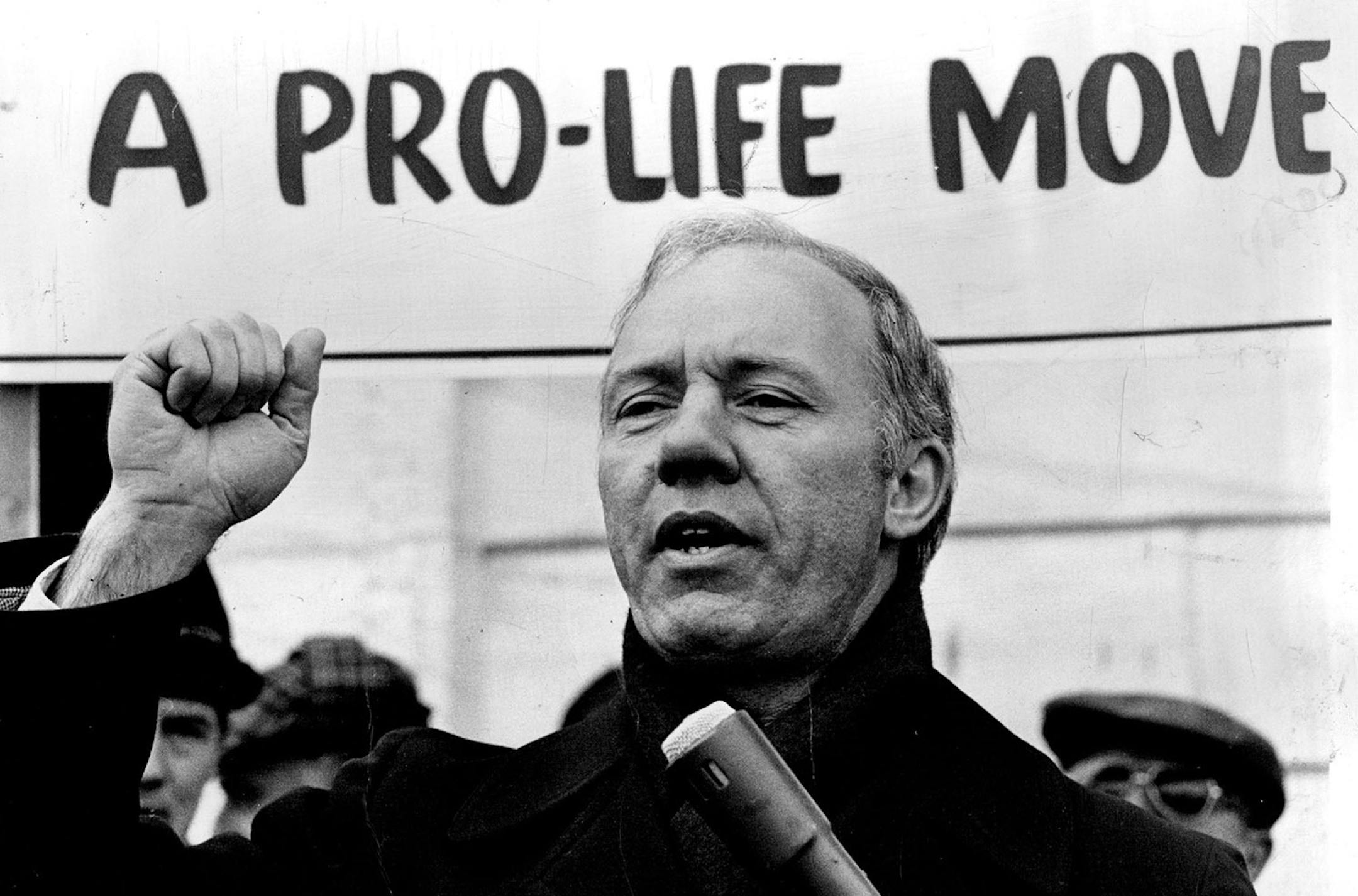 January 23, 1978 The demonstrators listened to a speech by Rep.James Oberstariright. Democrat from the Eighth District. "Abortion is not the solution to a problem," Oberstar said. It is the failure of society to look for a solution." Oberstar, a sponsor a constitutional amendment to ban abortions unless the mother's life is in danger, said the federal government spent $53 million on abortions in 1976. "If we had a few more like you in every state we'd pass the constitutional amendment," he said.