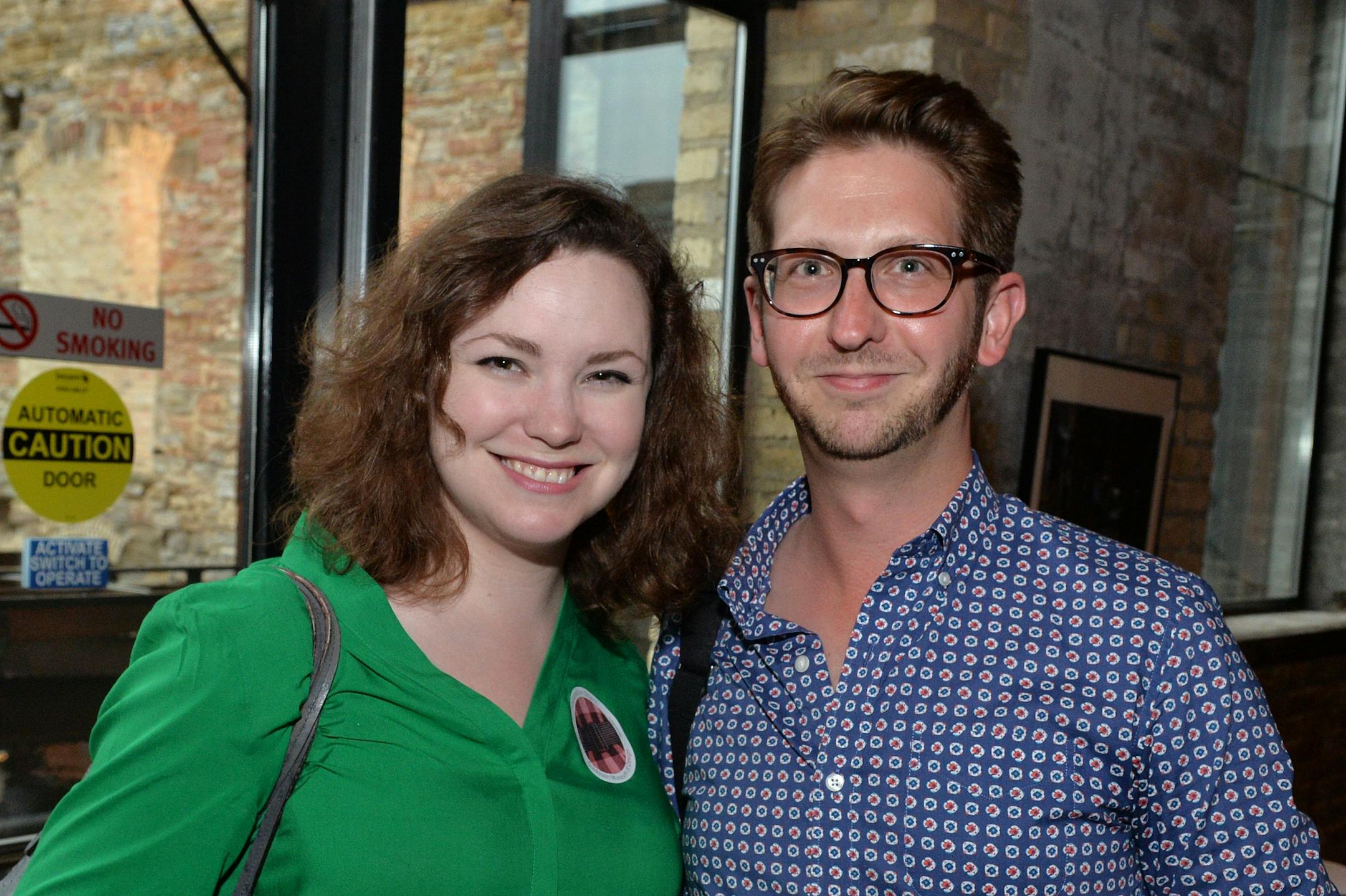 Meg Waterman and Nik Kotz.