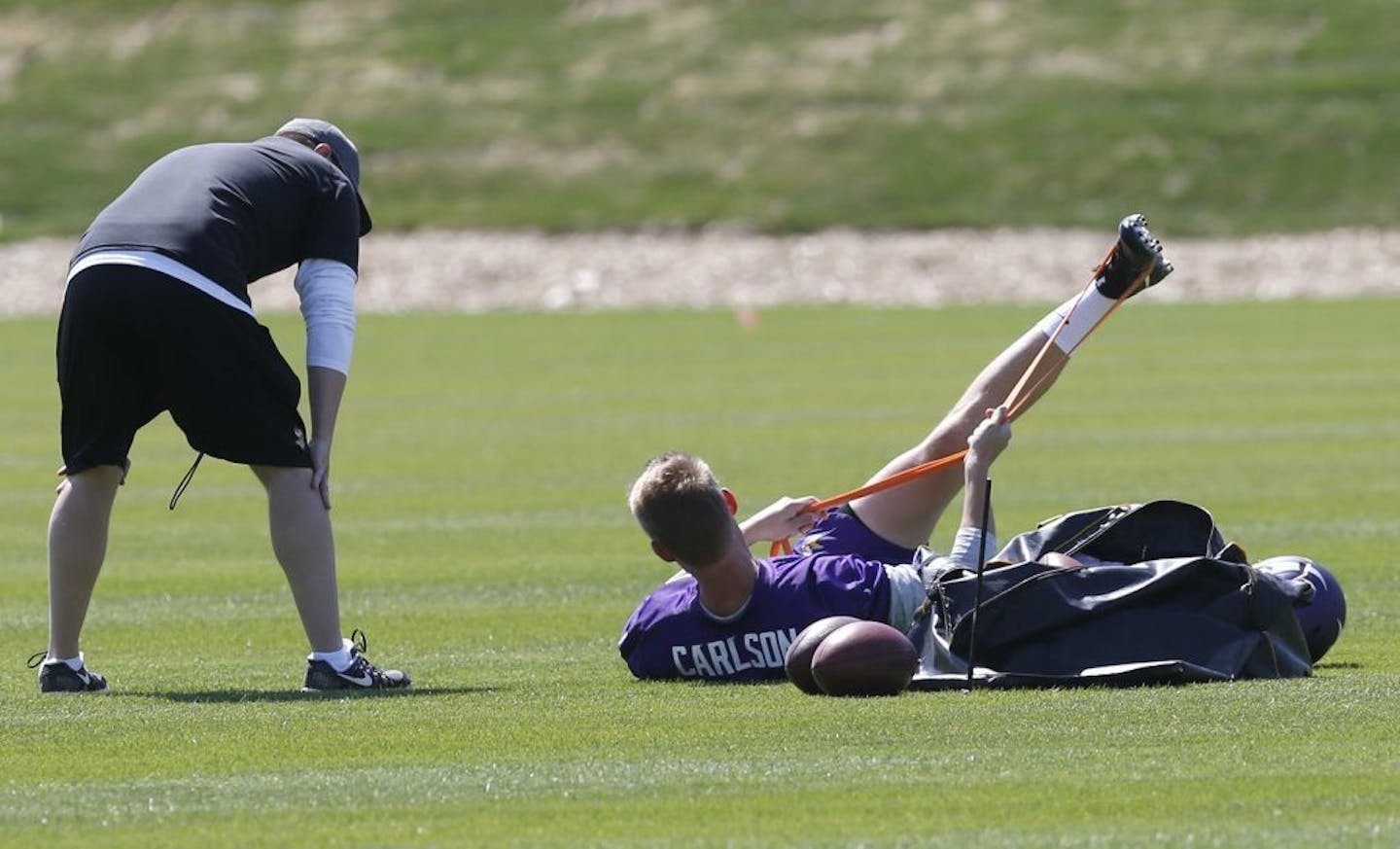 Rookie kicker Daniel Carlson