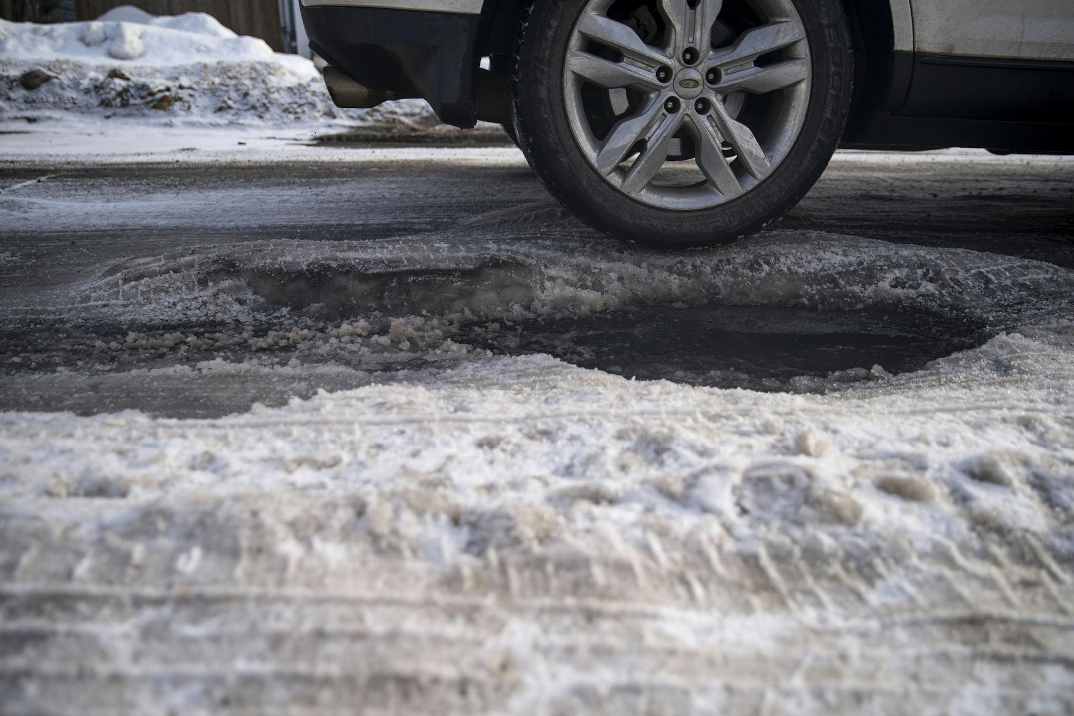 Look out! It's pothole season.