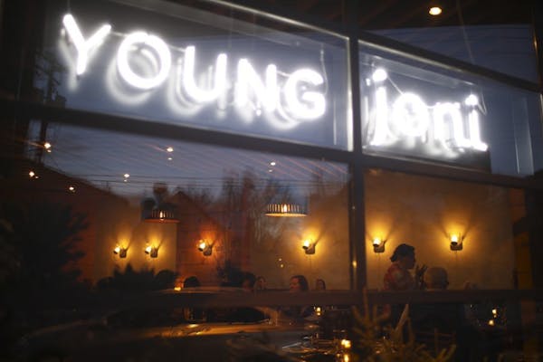Minneapolis restaurant Young Joni, seen in 2017, is closed until further notice after a fire Sunday night.