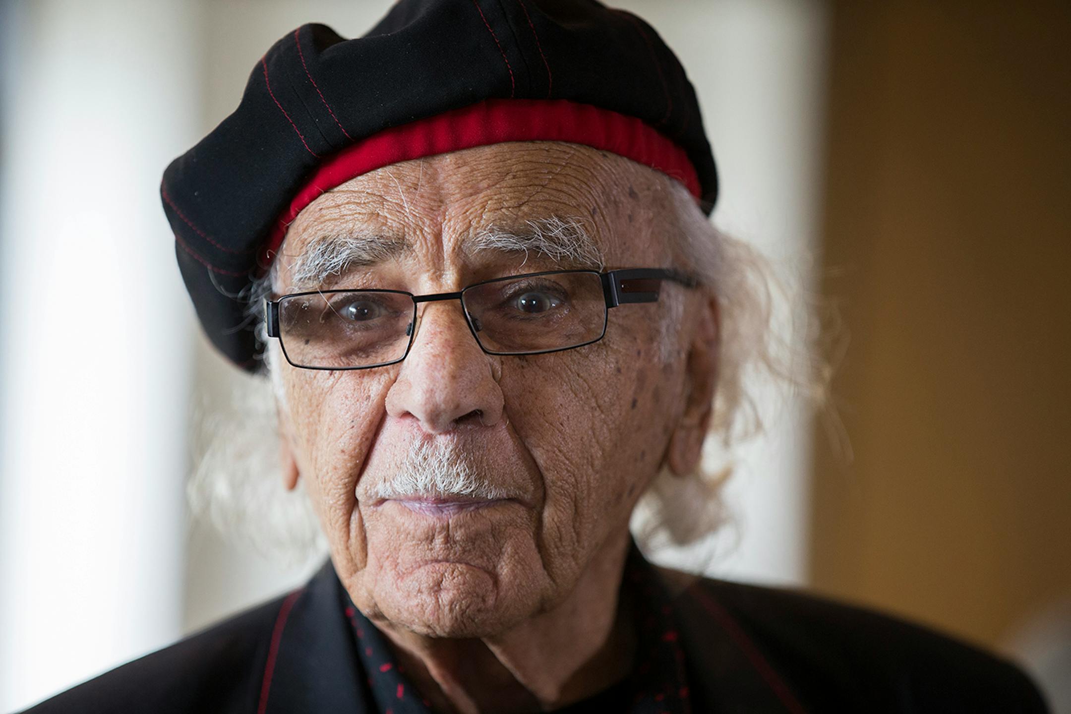 John Nasseff, a local philanthropist who started his career at West Publishing, speaks during a press conference at the former West Publishing building in downtown St. Paul on Friday, May 29, 2015.