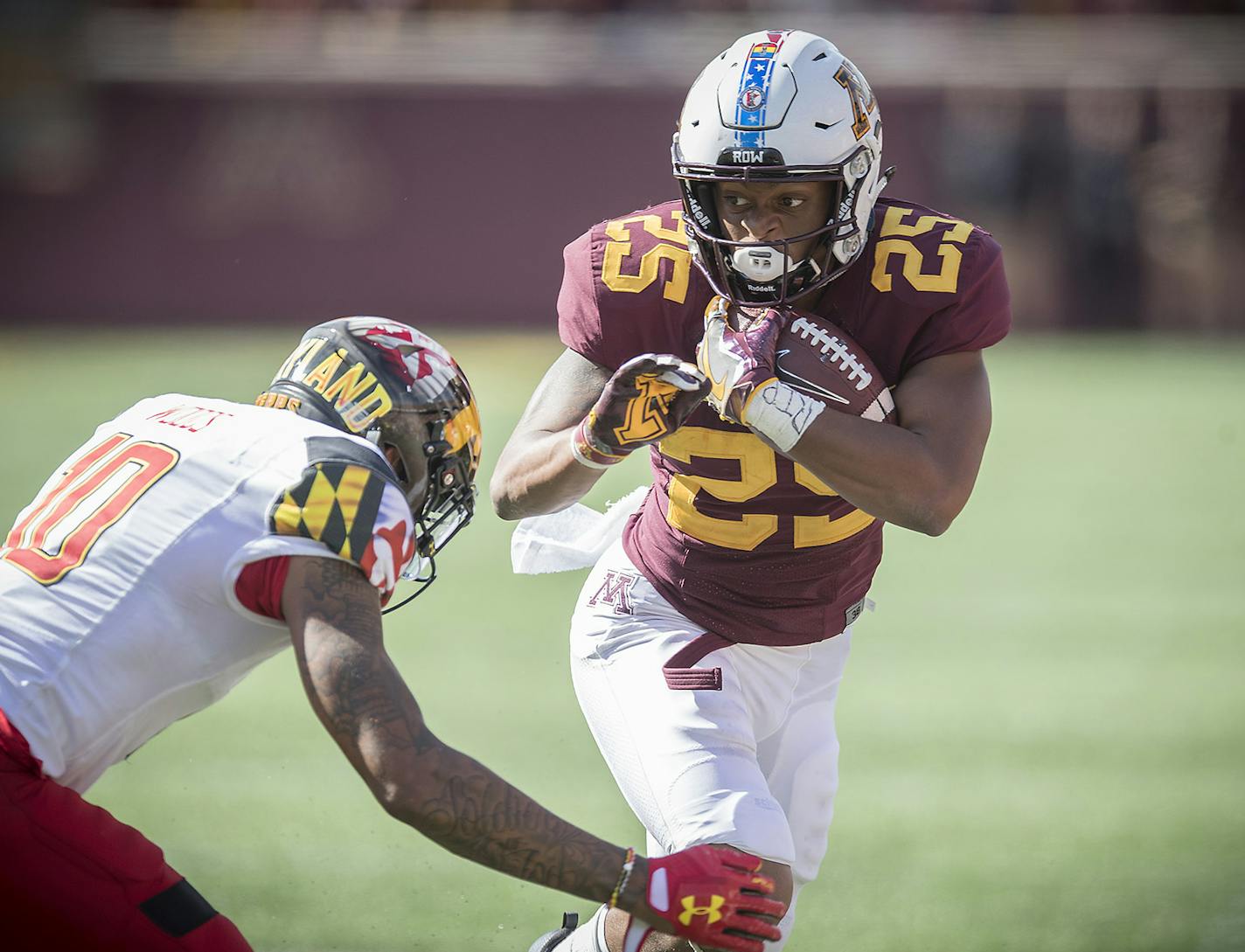 Gophers wide receiver Phillip Howard, who played several positions in high school, might be tried at cornerback.