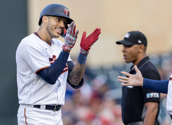 Carlos Correa played one season for the Twins before opting out of his three-year contract. 
