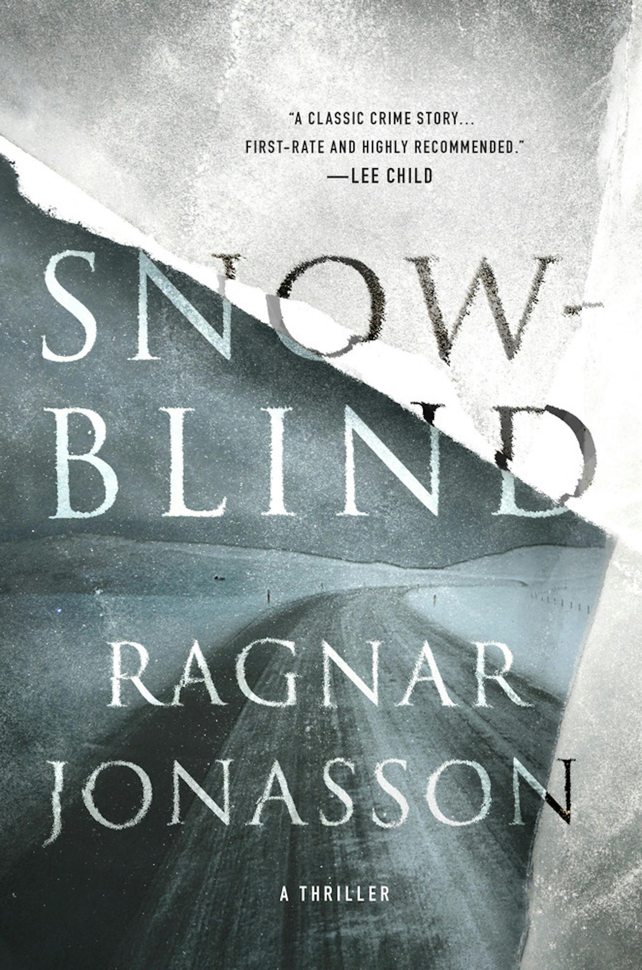 "Snowblind" by Ragnar Jonasson