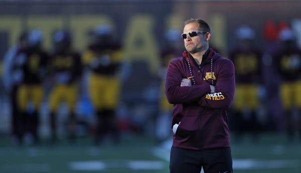 Football coach P.J. Fleck is eyeing a change of sidelines for the Gophers at TCF Bank Stadium.