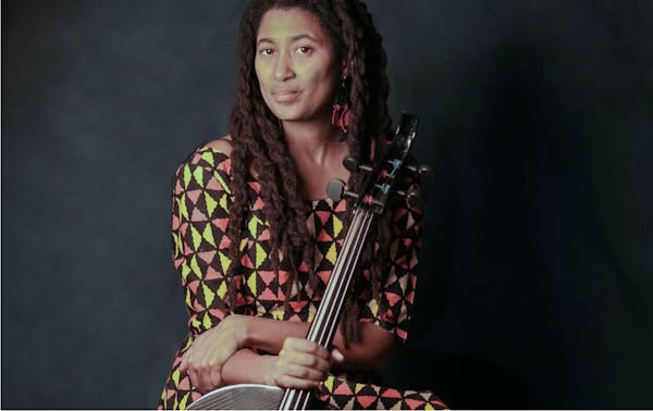 Tomeka Reid performs with a 16-member improvising chamber orchestra Saturday at Walker Art Center.