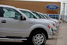 A local Ford dealership keeps a lot full of Ford F-15 trucks on the lot. ] (ELIZABETH FLORES/STAR TRIBUNE) ELIZABETH FLORES &#x2022; eflores@startribu