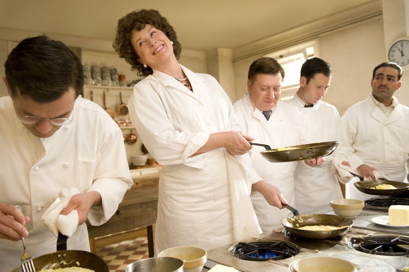 Meryl Streep was nominated for an Oscar for her portrayal of Julia Child in "Julie & Julia."