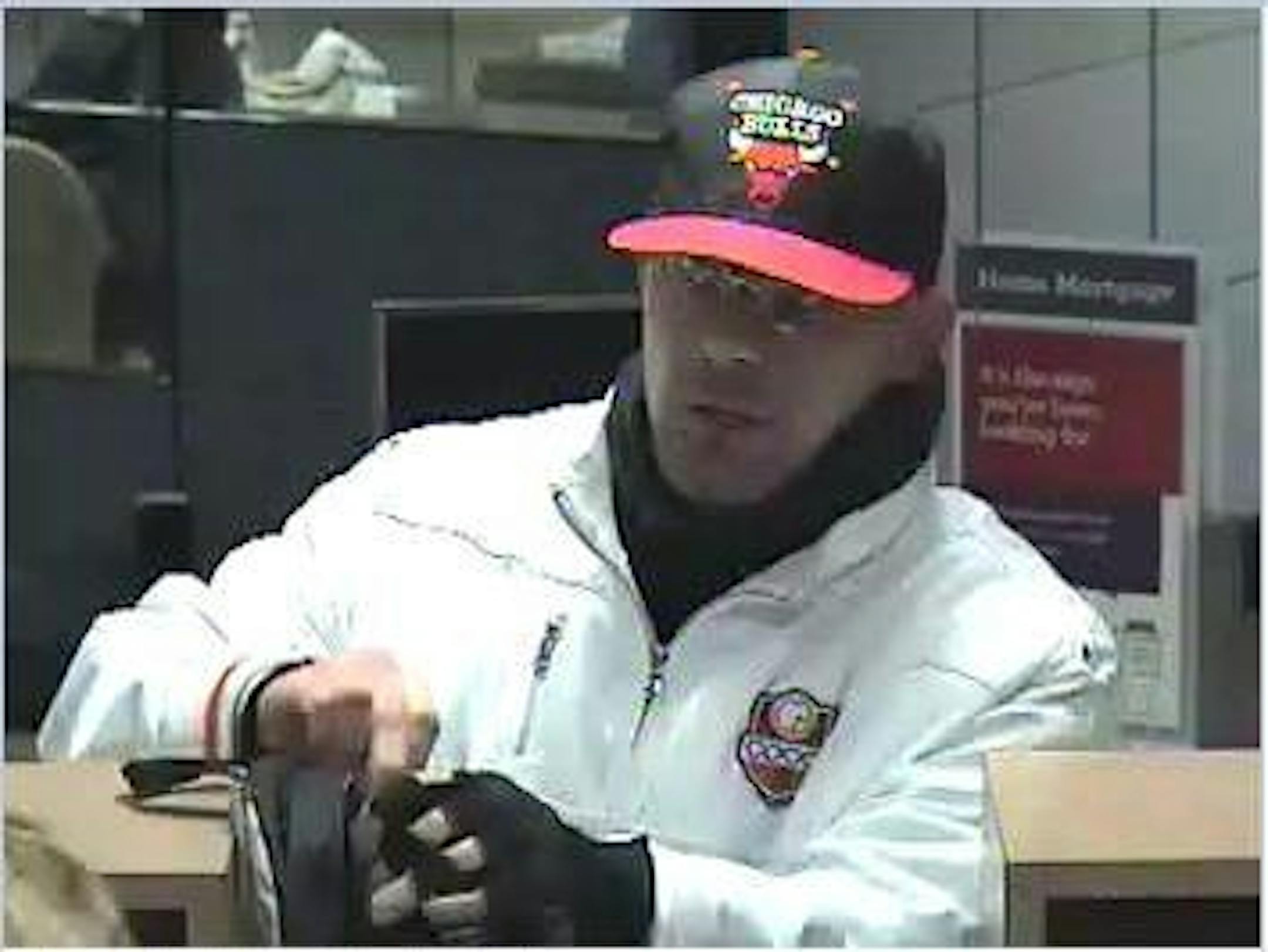 This man robbed a bank in Rochester on Wednesday, Nov. 6, 2013.