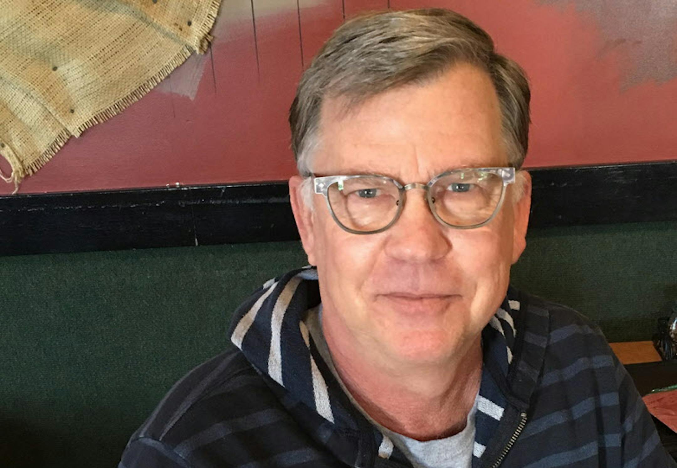 Tom Bruhn's parents died weeks apart in 2015 and are buried together.