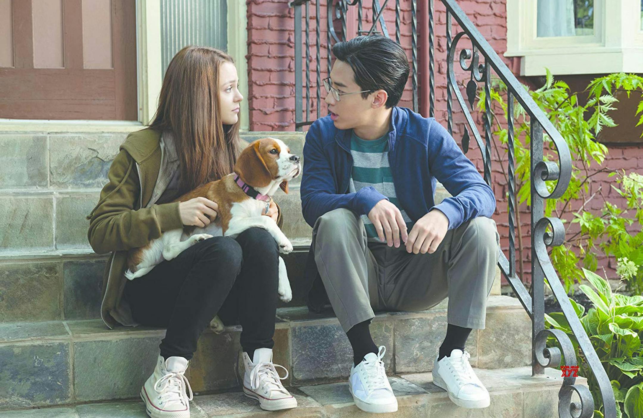 Kathryn Prescott and Henry Lau in "A Dog's Journey." (Universal Pictures/IMDb/TNS) ORG XMIT: 1315139