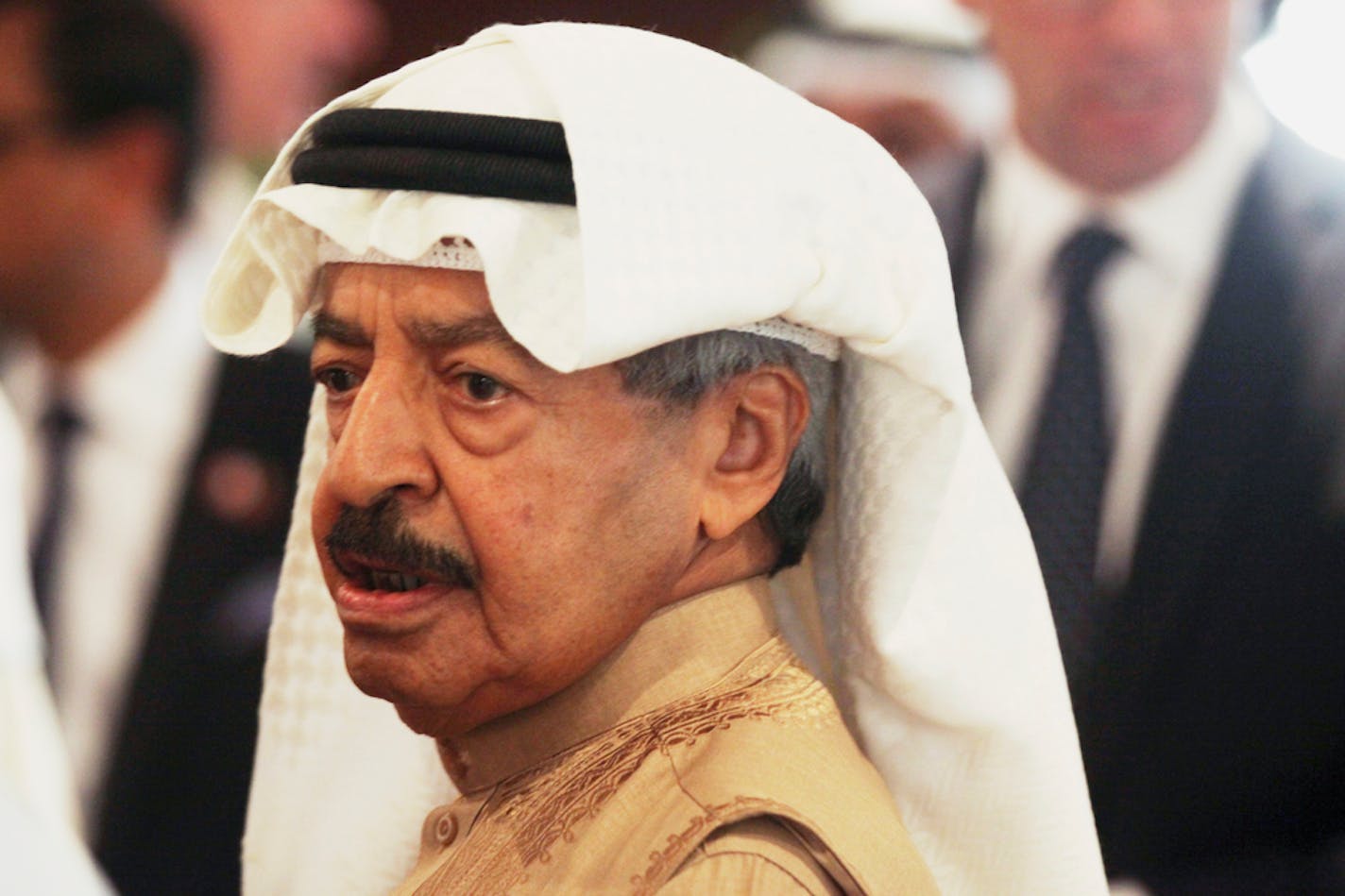 Bahrain's Prince Khalifa bin Salman Al Khalifa, one of the world's longest-serving prime ministers, who led his island nation's government for decades and survived the 2011 Arab Spring protests that demanded his ouster over corruption allegations, died on Wednesday, Nov. 11, 2020. He was 84.