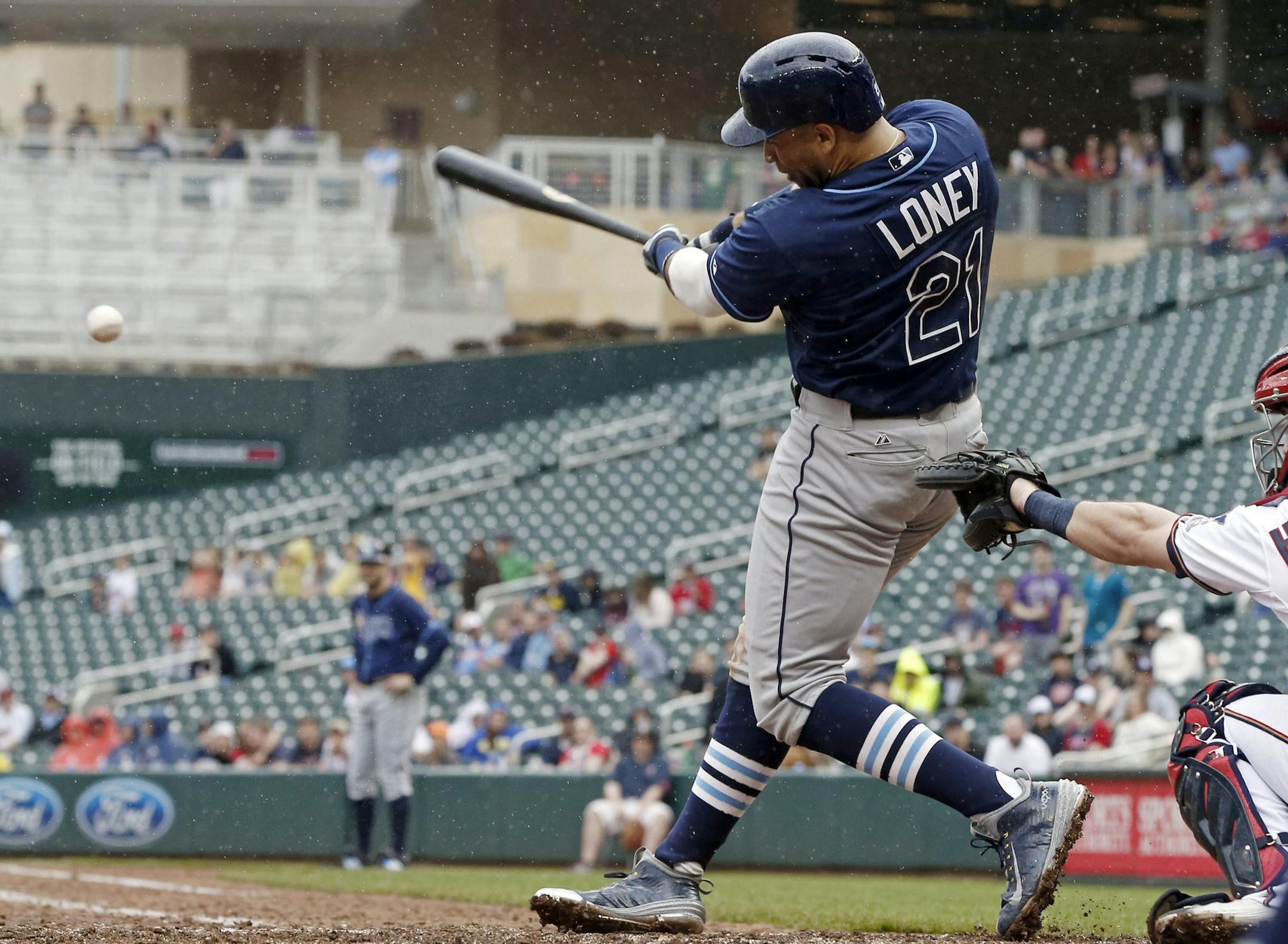 Long after the game’s outcome was decided, James Loney capped Tampa Bay’s scoring with an RBI double off Twins reliever J.R. Graham in the ninth inning Sunday at Target Field.