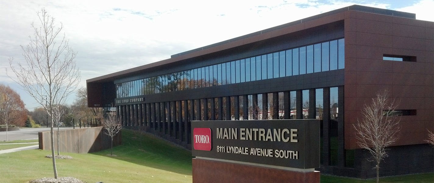 Toro, headquartered in Bloomington, had a strong fiscal 2016.