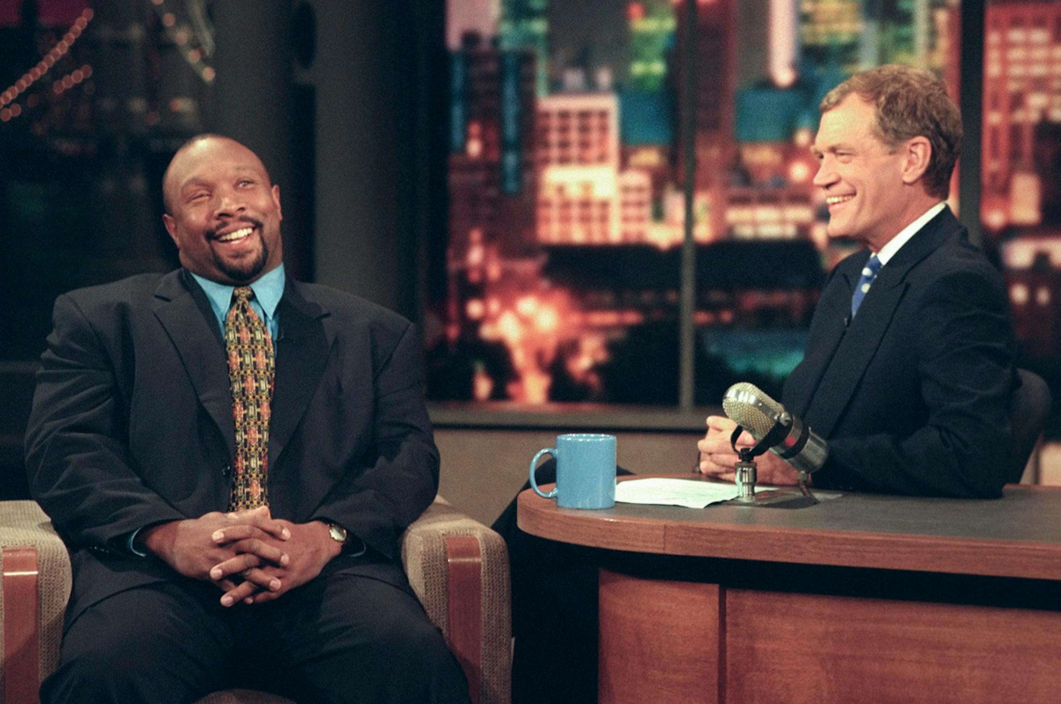 In addition to Paul Molitor, Kirby Puckett was one of the Twins who appeared on David Letterman's show. Puckett was on in 1997.