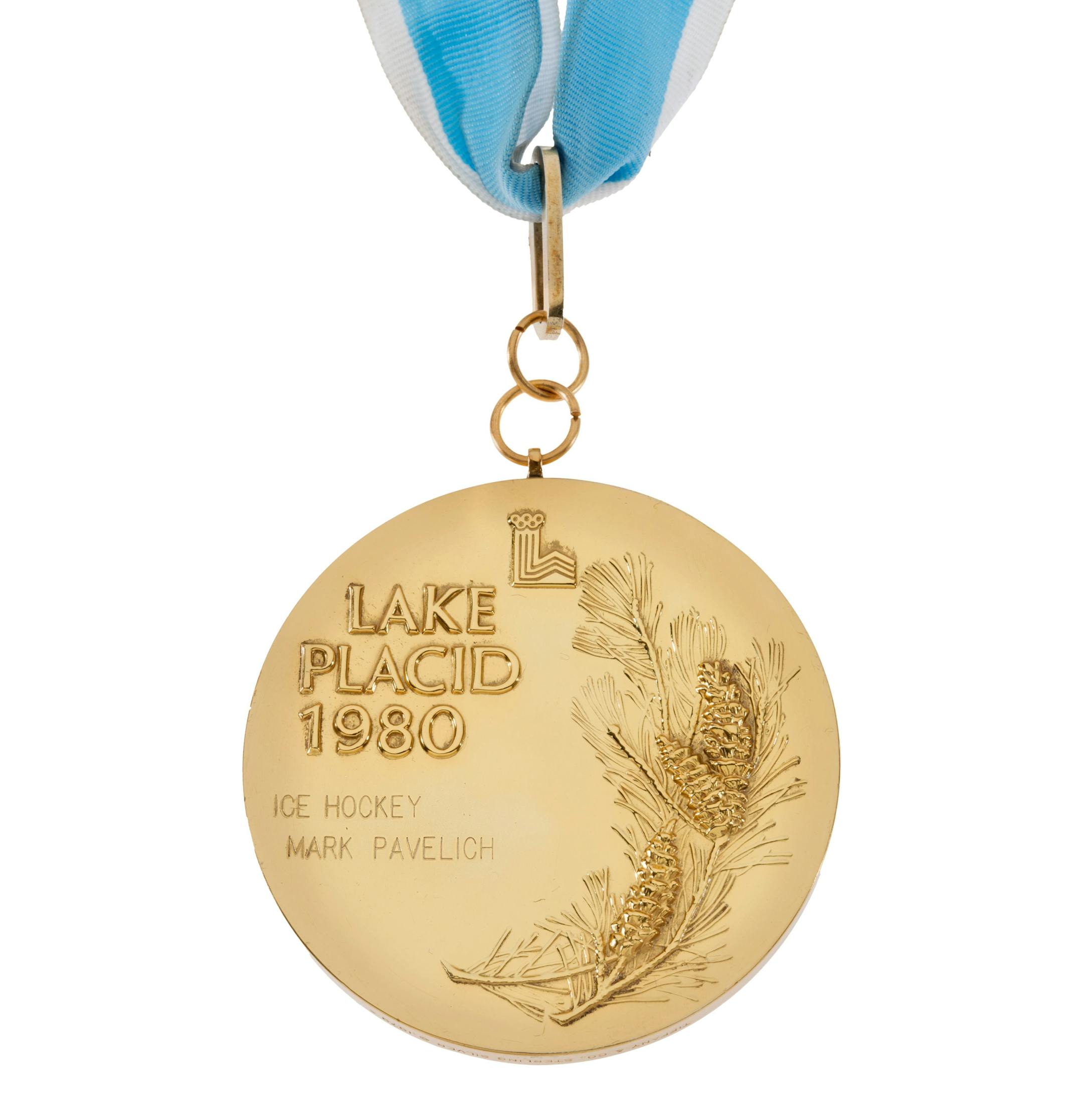 One of the "Miracle on Ice" gold medals is going up for auction.