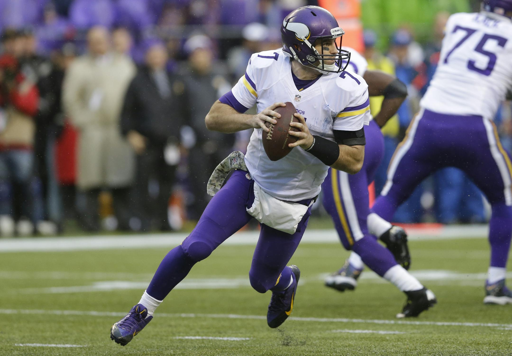 Minnesota Vikings quarterback Christian Ponder