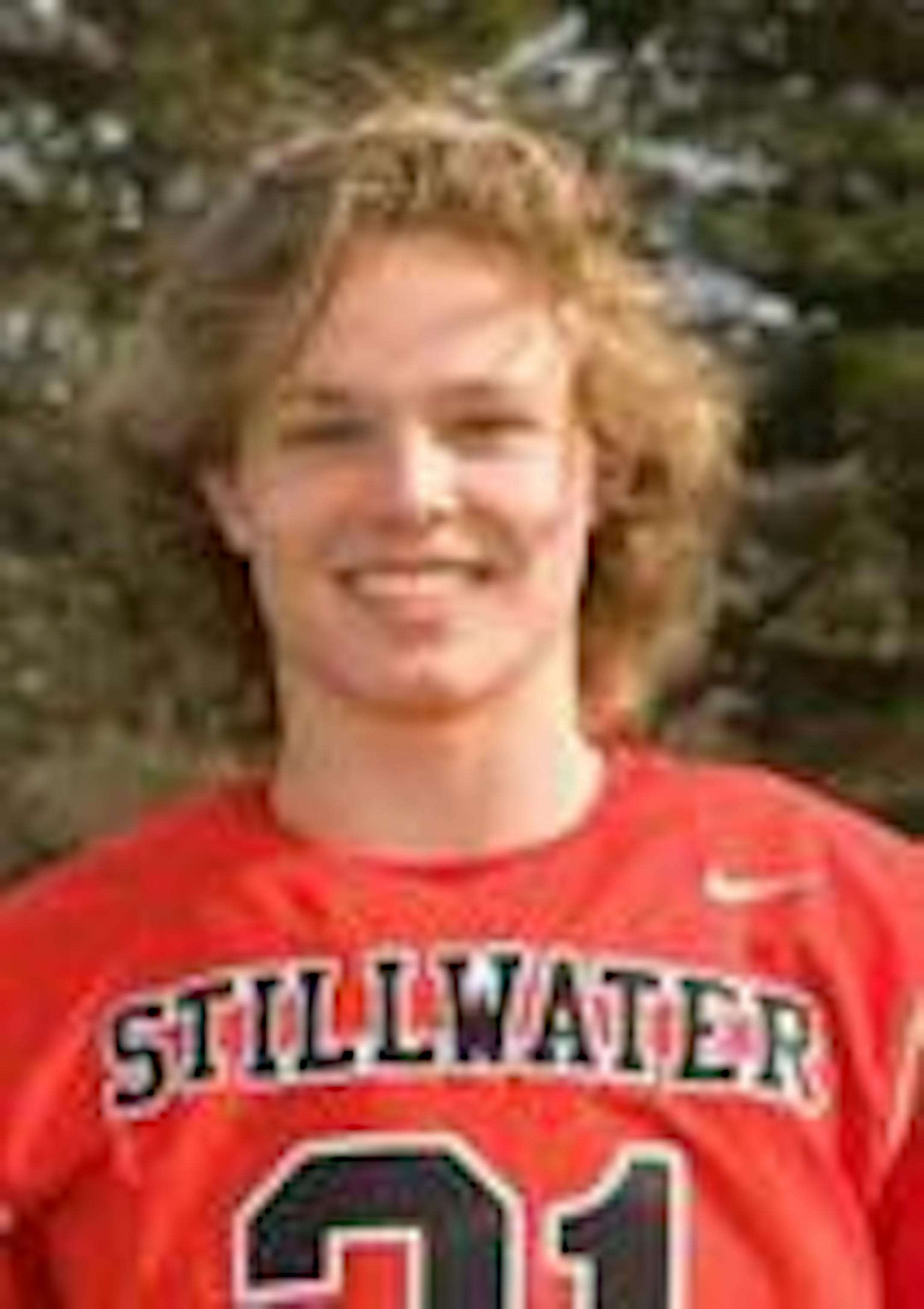 Haden Bates, senior, Stillwater boys' lacrosse