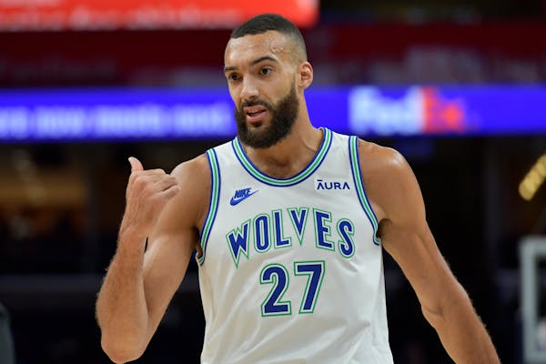 Rudy Gobert helped the Wolves beat Memphis on Friday night as they maintained the NBA’s best record.