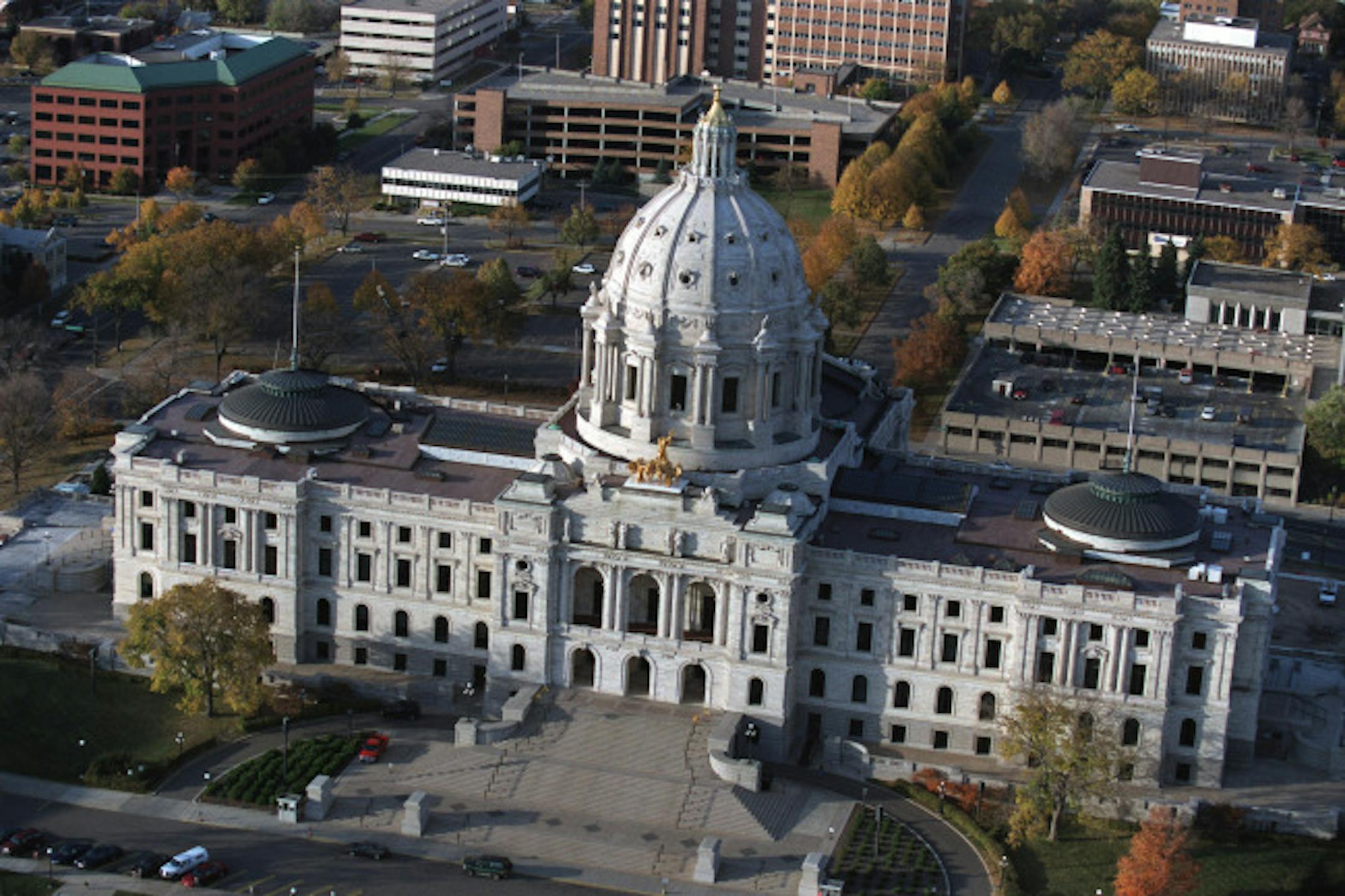 Minnesota State Capitol building in St. Paul