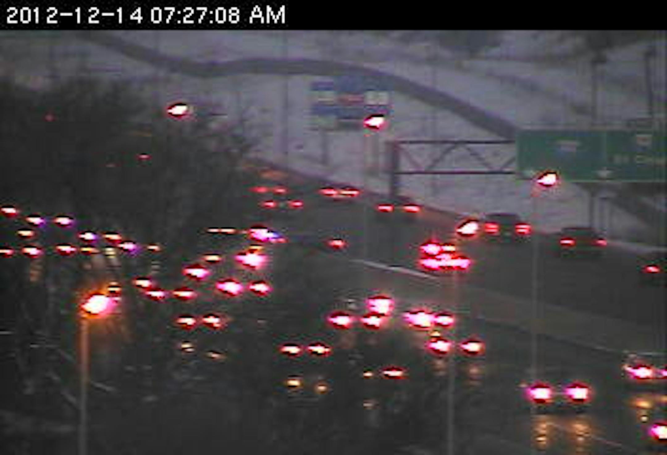 Traffic on 694 at Hwy. 169 in Brooklyn Park