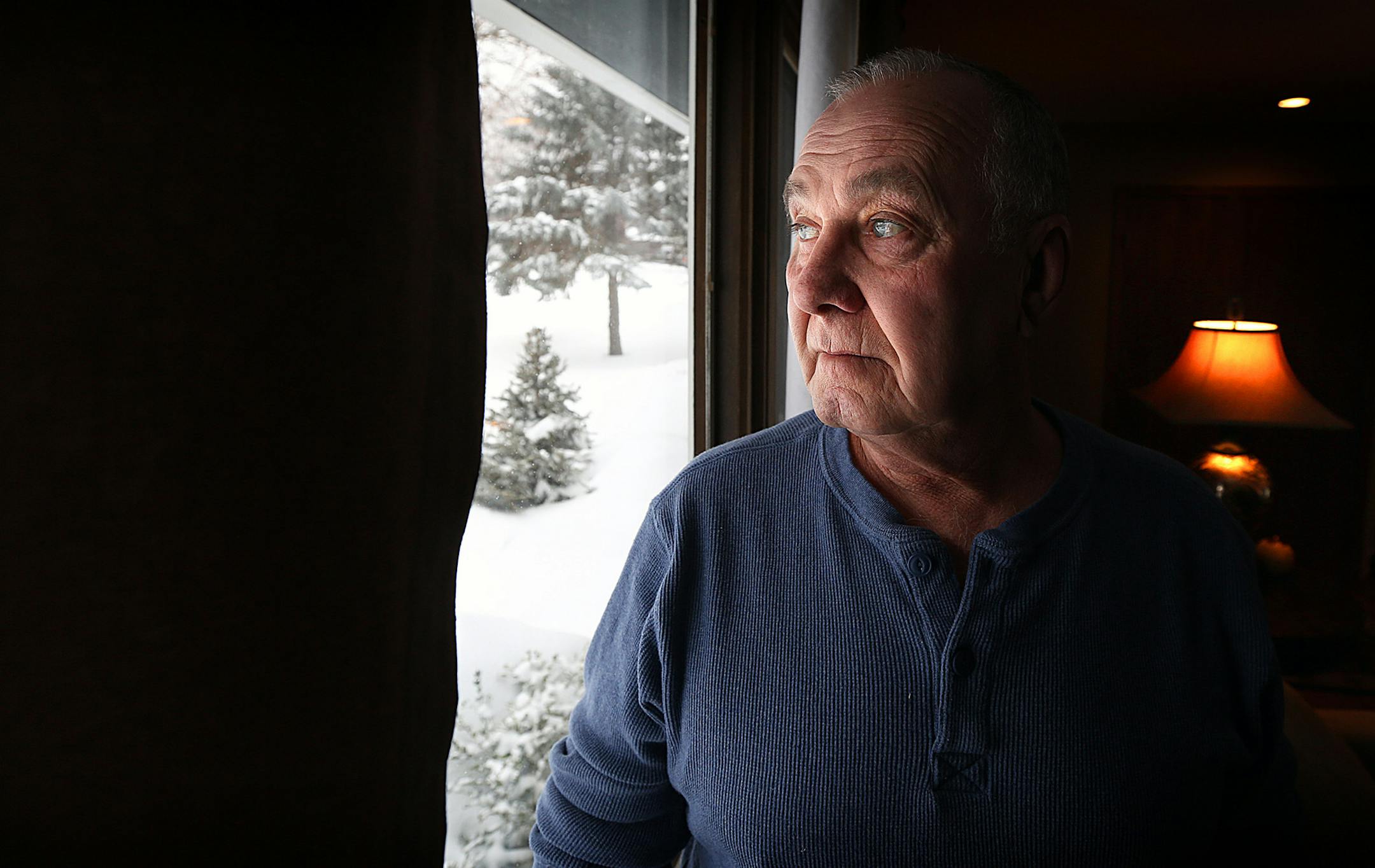 Henry Blomquist plans to place the ashes of his wife, Jeralyn, at the prayer garden in Shoreview when it is completed. The Bloomquists, married for 41 years, built their lives together in the city.