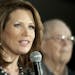 Michele Bachmann suspended her campaign for president in West Des Moines, Iowa, after the state's caucuses. She said she plans to seek a 4th term in C