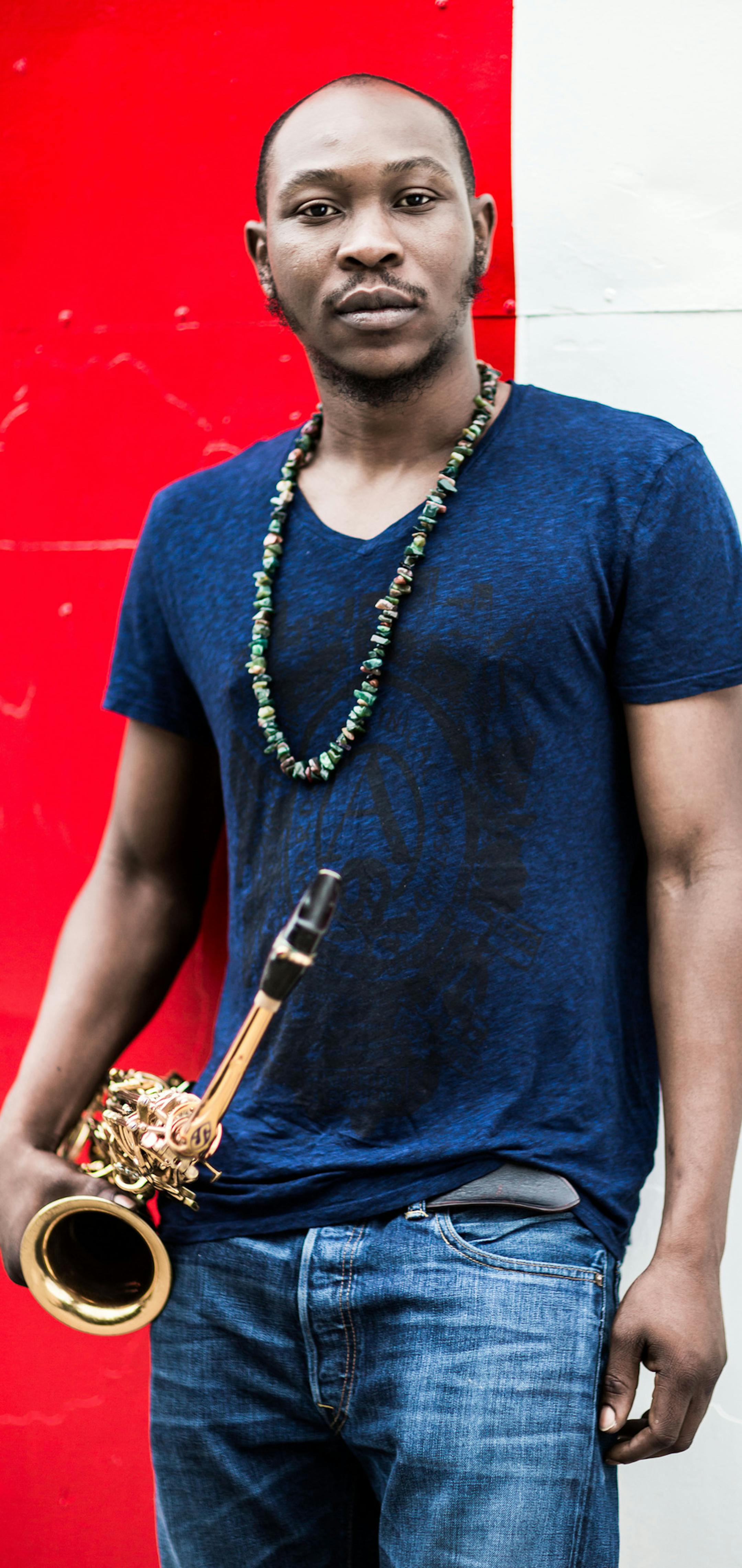 Seun Kuti, by Johann Sauty