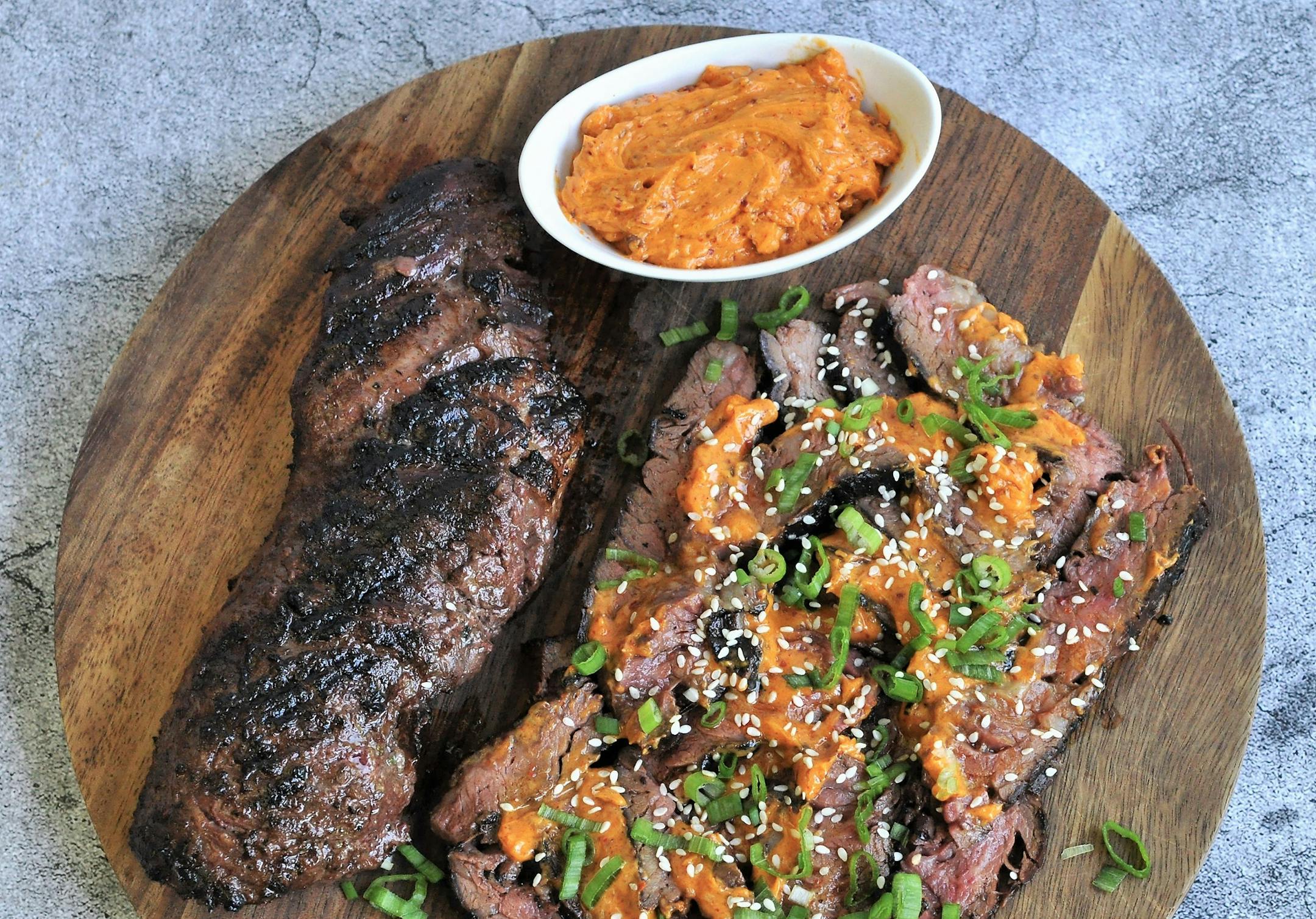 Korean-Style Grilled Skirt Steak