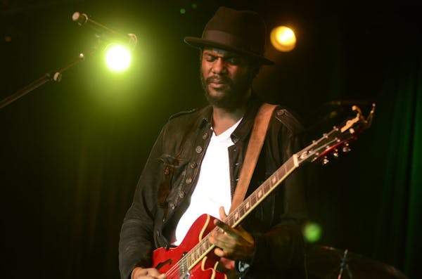 Gary Clark, Jr., shown here at La Zona Rosa in Austin, Texas, earned more raves at the South by Southwest Music Conference in 2012.