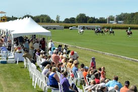 The feature polo match between Cargill and Lord Fletcher's Northern Capital at BlackBerg Ranch in Watertown drew a huge crowd in support of Freedom Fa