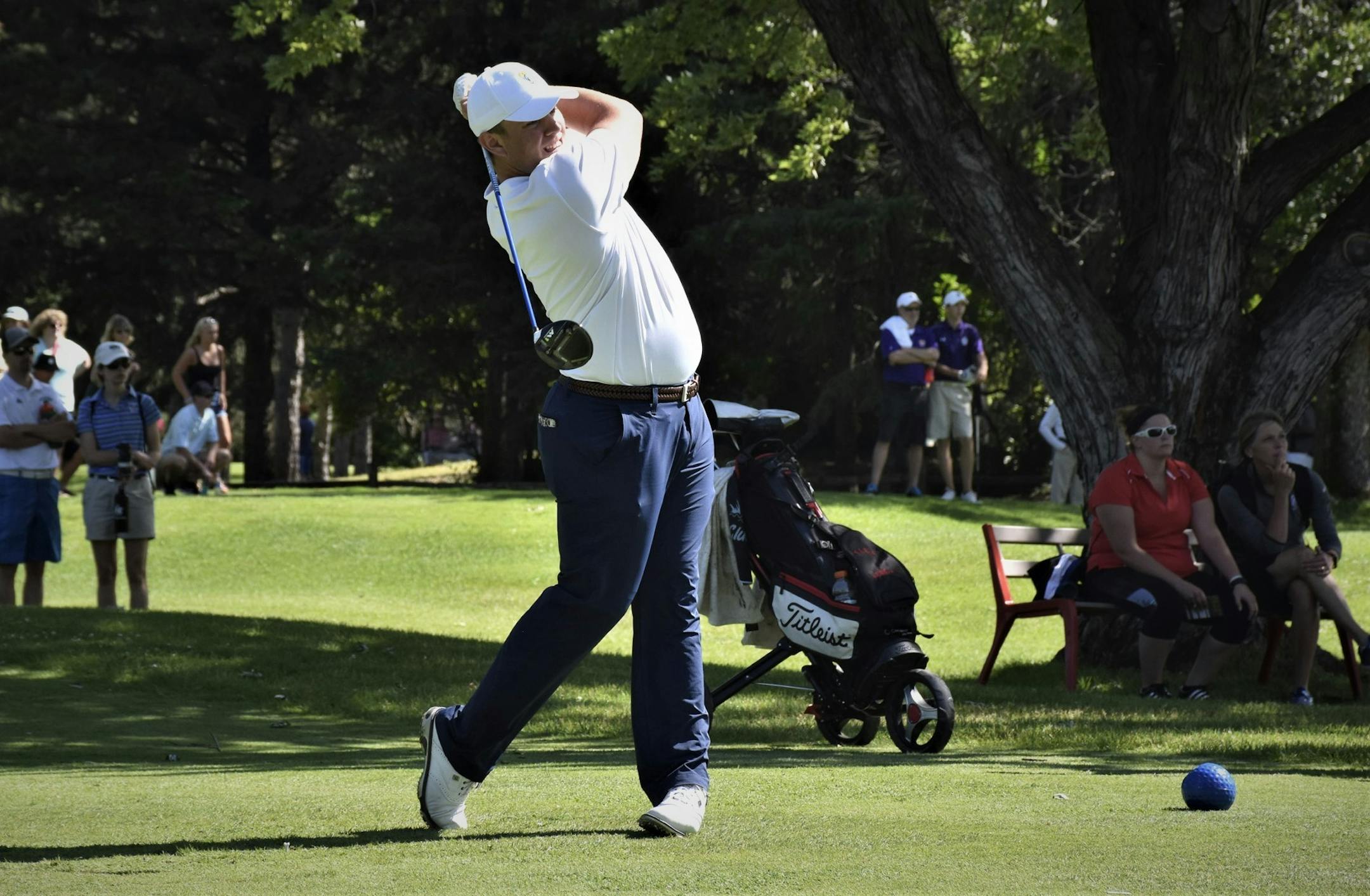 Trey Fessler, son of Medina Golf Club head professional Steve Fessler, tied a state high school record for best 18-hole score when he shot a 9-under-par 63 at Riverwood National G.C. in Otsego.